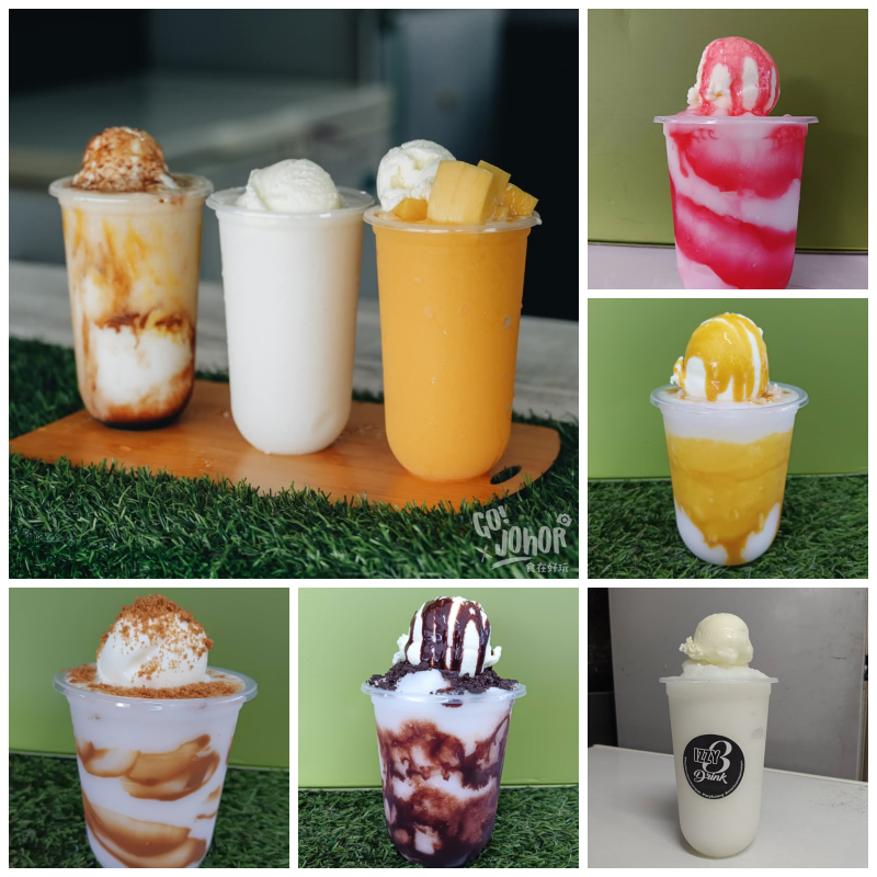 Gambar menu coconut shake yang terdapat di Coconut Shake Kempas